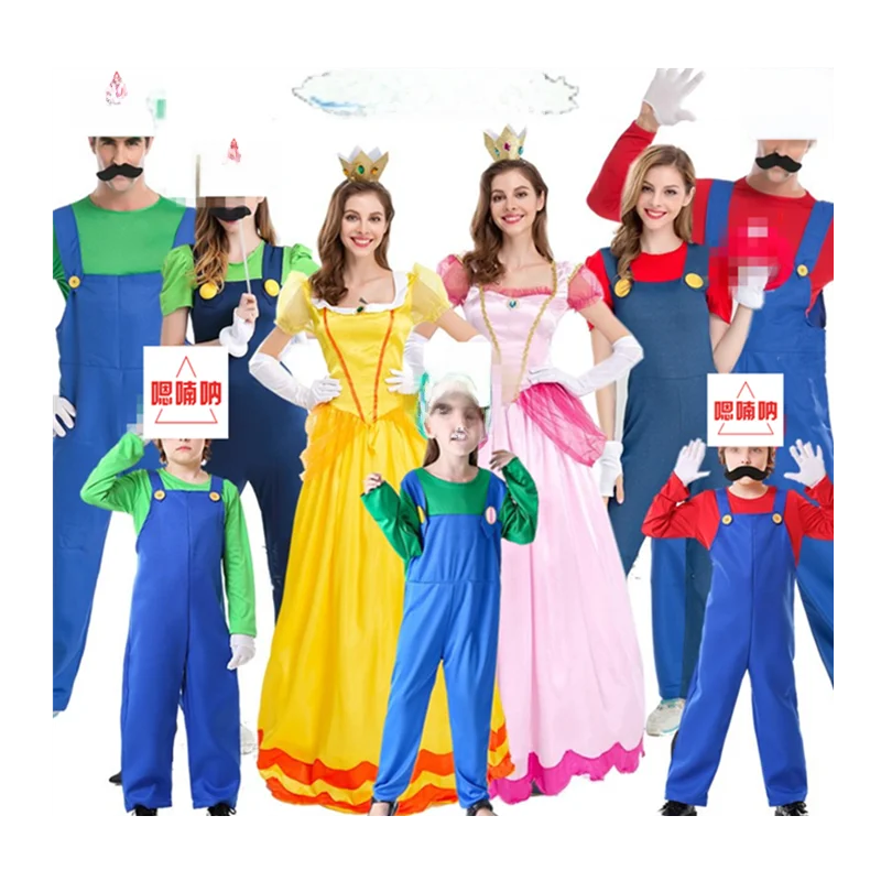 loween Costume da supereroe Mary Abbigliamento cosplay Incontro annuale Prestazioni Cartoon Anime Abbigliamento da palcoscenico etnico tradizionale da donna