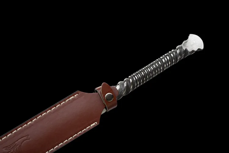 All-handcrafted one-piece sword, full-handled medieval archangel sword katana full tang Templar Ninja Samurai sword, combat prep