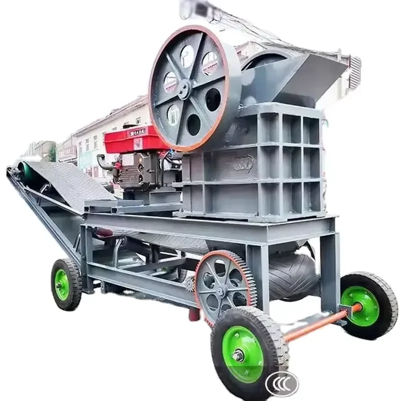 2026 CE Gravel Making Machinery Mini Rock Crusher Wholesale Price Jaw Crusher Stone Crushing Machine
