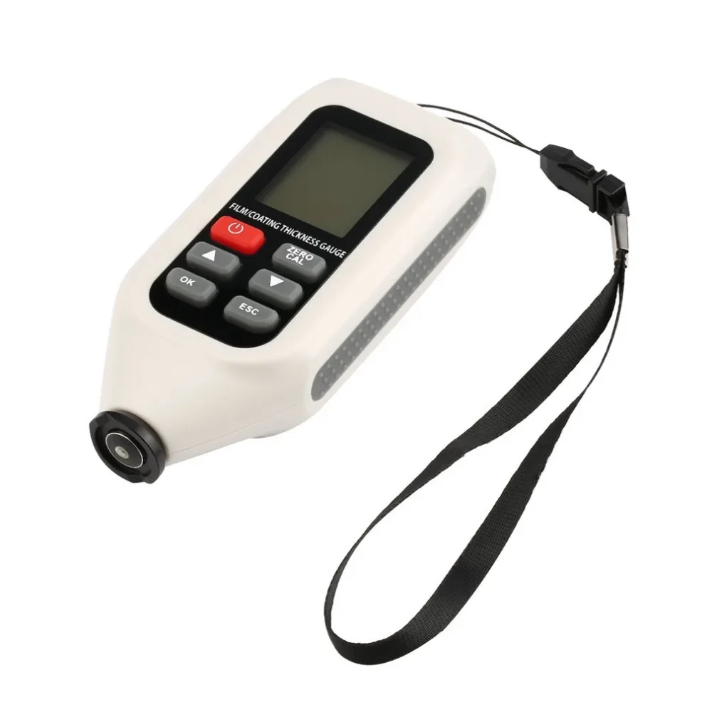 HT-128 Portable Digital Paint Coating Thickness Level Gauge Meter Built-in F/NF Probes