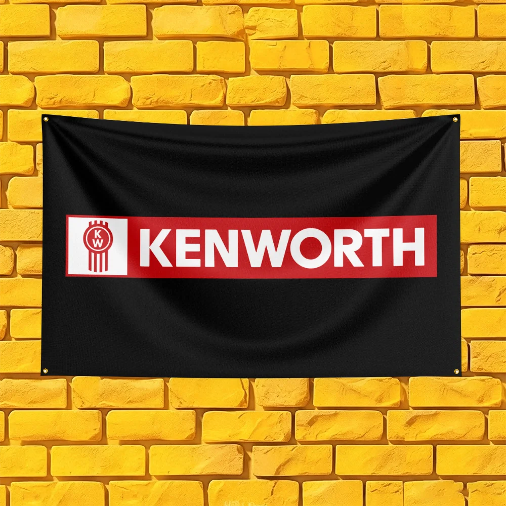 American Heavy Haul Truck Auto Flag 3x5 FT Polyester Decorative Banner For Car Show Wall Decor Fan Gift
