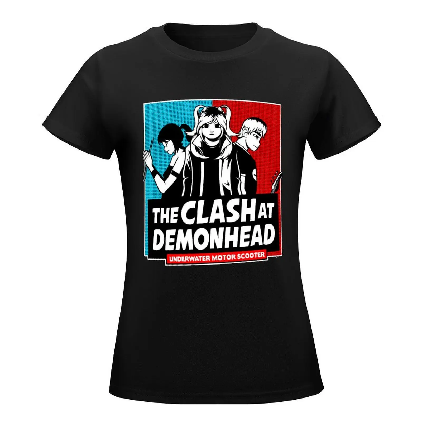 Clash At Demonhead (2) T-Shirt blanks Blouse T-shirts for Women