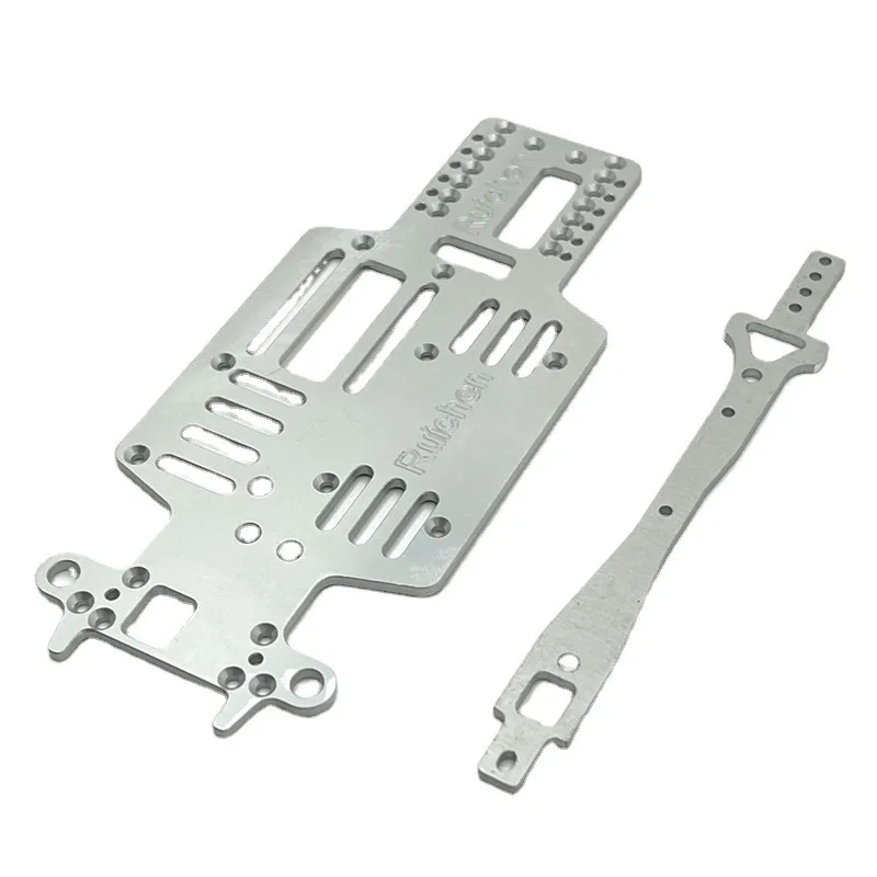 2개 금속 업그레이드 멀티 휠베이스 베이스 플레이트 및 2층 슬래브 RC 자동차 부품 (1/28 모기 자동차 MINI-Q RC 자동차 액세서리용)