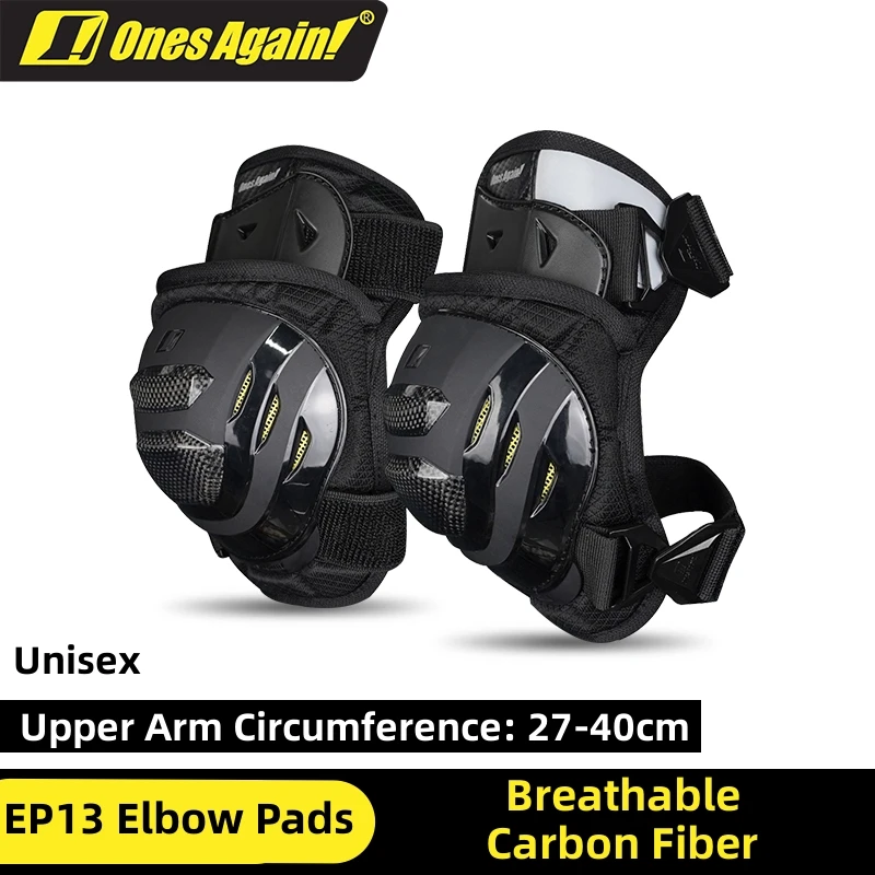 Ones Again Short Breathable Motorcycle Sets Knee And Elbow Pads 4pcs Ce2 Protection Gears Motocross Accessories