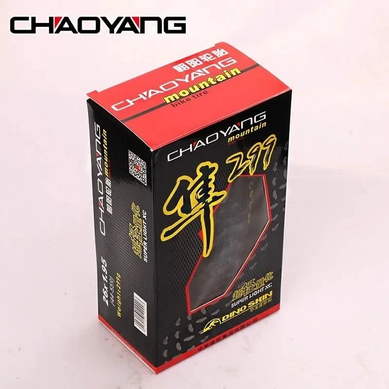 CHAOYANG Super Light XC 299 120TPI Ultralight Black Tyre MTB 26/27.5/29*1.95 Foldable Mountain Bicycle Tire Cycling Parts