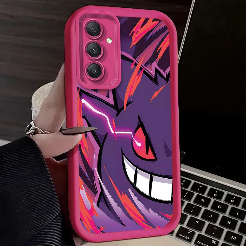 Чехол для телефона Cartoon P-Pokemon для Samsung Galaxy A54 A05 A05S A34 A24 A14 A53 A33 A23 A13 A52 A52S A32 A22 A12 A71 A51 A31 A50