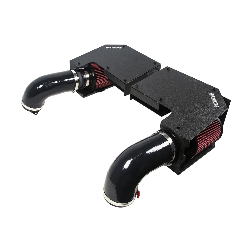 高性能コールドエアインテークキット 新型エアフィルター付き 2012年以降 M276 (V6) エンジン C400 C450 C43AMG GLC43対応