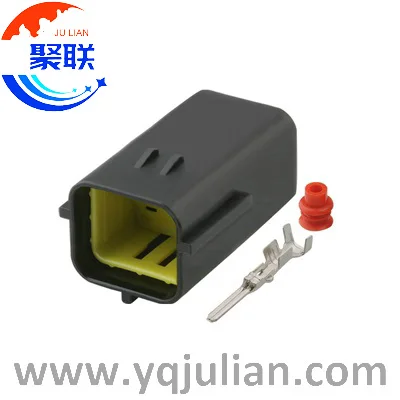 Auto 6pin plug 174264-2 174265-7 wiring unsealed electrical connector with terminals