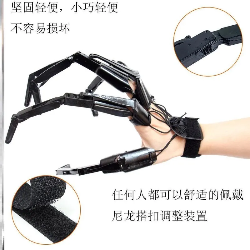 Black Technology Claw Mechanical Robot Gloves Advanced Sense Mechanical Claw Gloves Hand Claw Joint Moveable