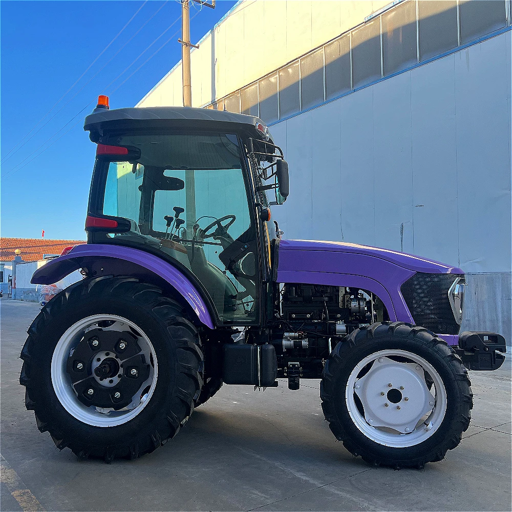 Factory Direct Sales of Top-quality, Reliable 4WD 50hp Agricultural Four-stroke Lawn Mower Tractor.