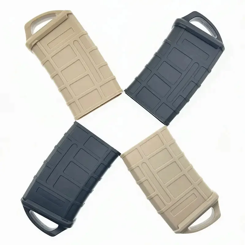 ملحقات الصيد التكتيكية M4 M16 التكتيكية مجلة سريعة المطاط الحافظة 5.56 ماج كيس مطاطي كم المطاط زلة غطاء #2