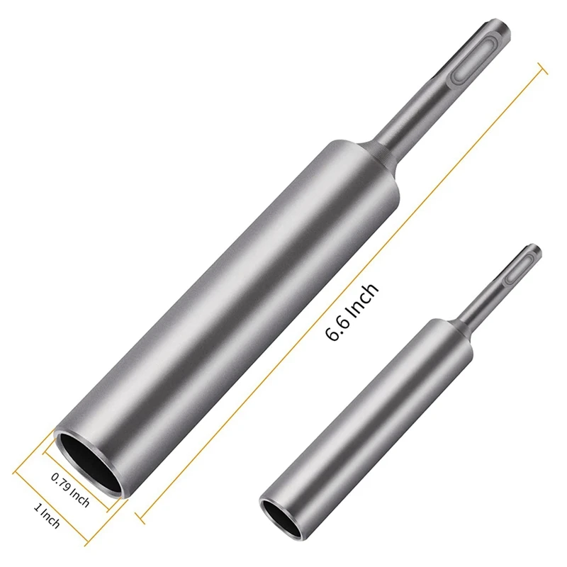 SDS-Plus ก้านเจาะพื้นสำหรับ5/8นิ้วและ3/4นิ้วเหมาะสำหรับสว่านเจาะเหล็กทุกประเภทพร้อมกับค้อนเจาะเหล็ก1ชิ้น