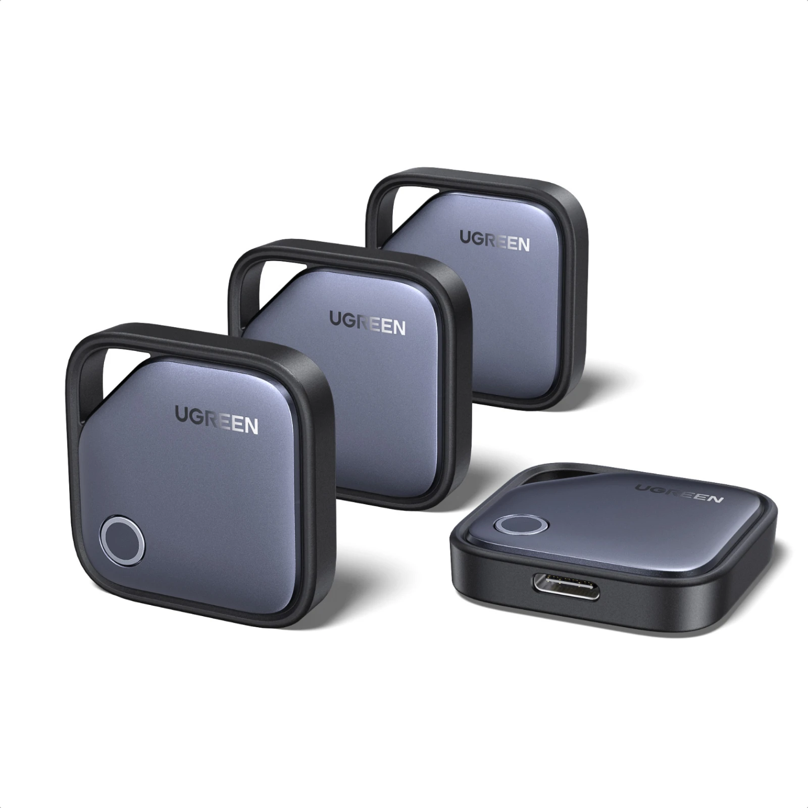 UGREEN【Dual System Compatibility】Smart Finder For Apple Find My (iOS) & Find Hub App (Android) Bluetooth Tracker Card - afbeelding 2