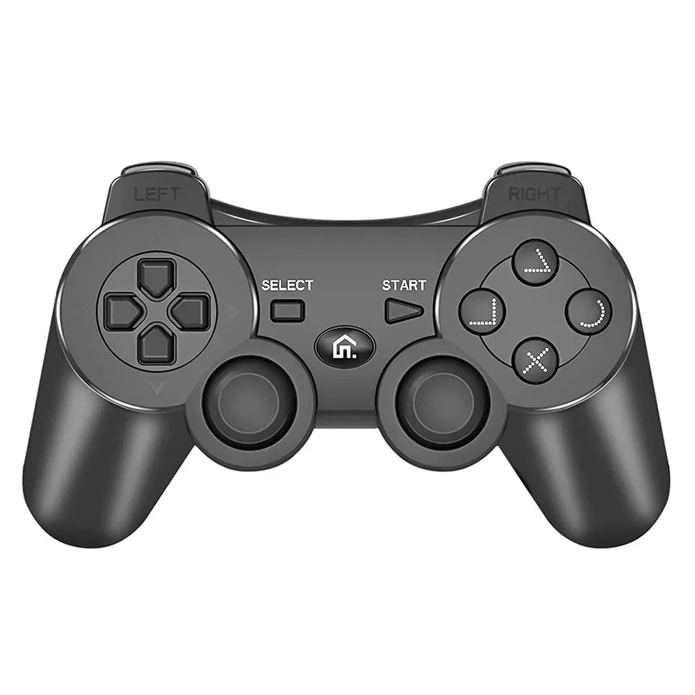 ตัวควบคุมที่รองรับบลูทูธไร้สายสำหรับ PS3จอยสติ๊กระยะไกลสำหรับการควบคุม PS3 P3พีซีด้วยสายเคเบิล