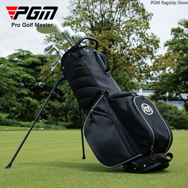 PGM Golf Bag Men's and Women's Stand Bag Bendable Base Portable Club Bag Waterproof QB145