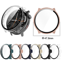 Hard Shell Glass Screen Protector Film Smartwatch Frame Case For Xiaomi Mibro Lite 2 Bumper Cover Lite2 Smart Watch Accessories