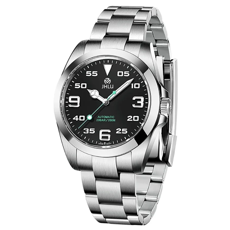 

2024 Men's Air-King Mechanical Watch High quality Casual Fashion Business Luxury sapphire glass AR coated waterproof watch