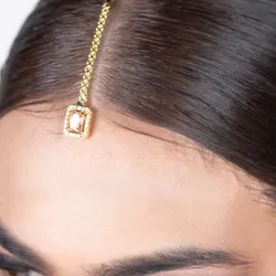 Stonefans Rectangular Pendant Head Chain Boho Headband Wedding Hair Jewelry Rhinestone Forehead Accessories Women Bridal 2025