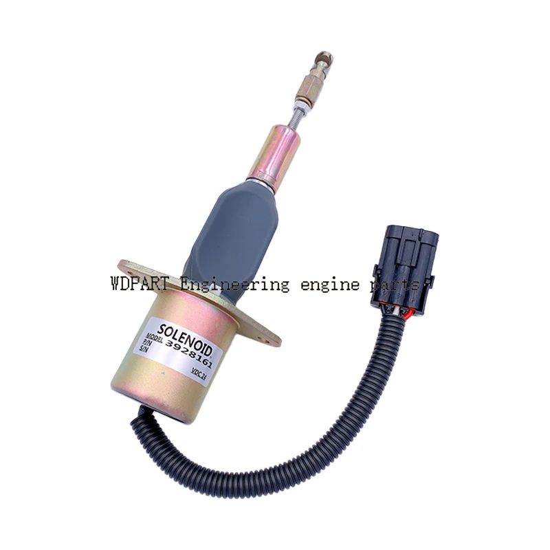 

3928161 SA-4293-24 24V Diesel Fuel Shut Off Solenoid For Hyundai Excavator Cummins