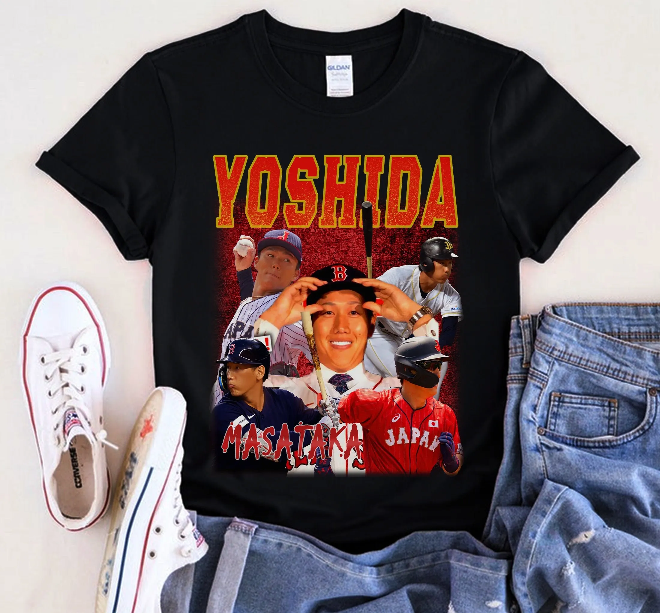 Masataka Yoshida Shirt Baseball American Professional Left