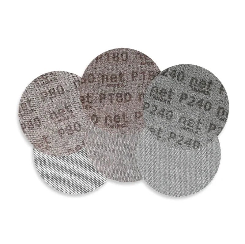 5 Inch 125mm Mesh Dust-free Anti-blocking Sandpaper Dry Hook&Loop Sanding Discs  Abrasive Sandpaper 80#-800# Car Decorate Paper