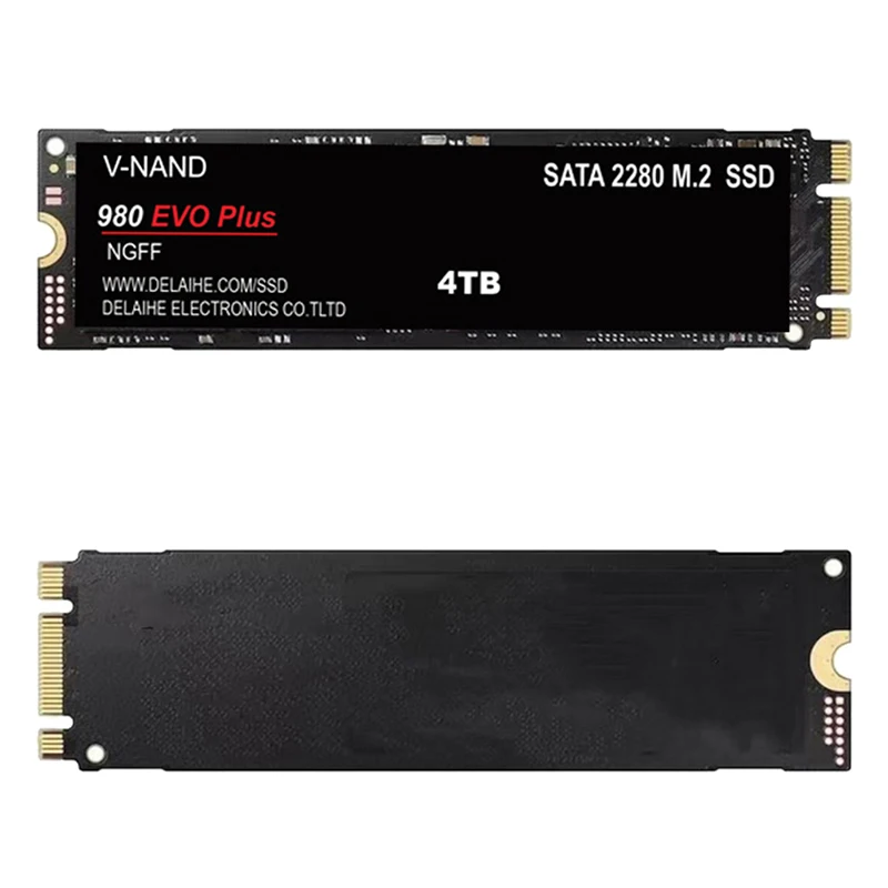 SATA 2280 M.2 SSD NGFF 980 EVO Plus 128GB Internal Solid State Drive Hard Disk M.2 2/4TB for laptop Computer