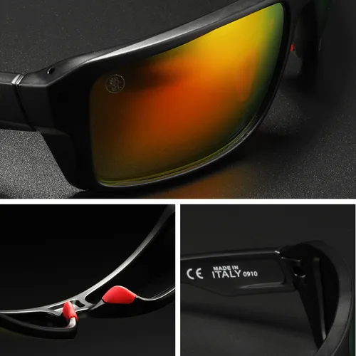 Imagen 2 del producto KAENON gafas de sol polarizadas deportivas cuadradas clásicas para hombre gafas de sol coloridas Categoría 3 gafas de conducción de pesca almohadillas de goma para la nariz