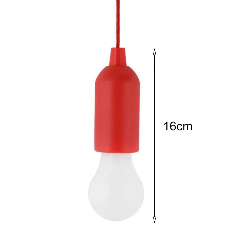 Bombilla LED decorativa con cuerda de tracción, útil para pared, Patio, fiesta, uso diario, tienda de campaña