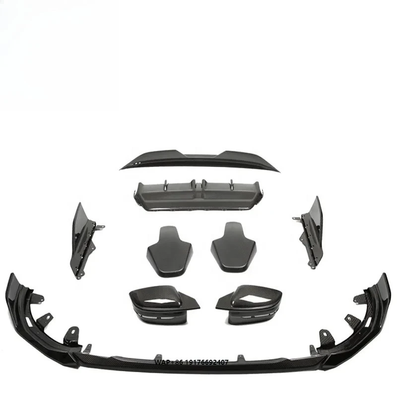 G42 M235i M240i MP Style Carbon Fiber Kit Front Splitter Lip Side Skirts DIffuser Spoiler for G42 2022