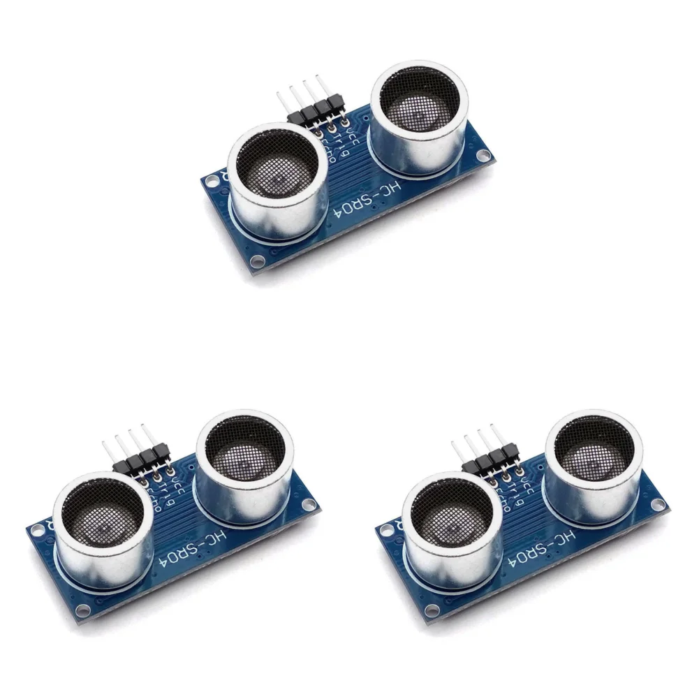 3 stuks HC-SR04P ultrasone bereikmodule 3-5,5 V breedspanning elektronische componenten