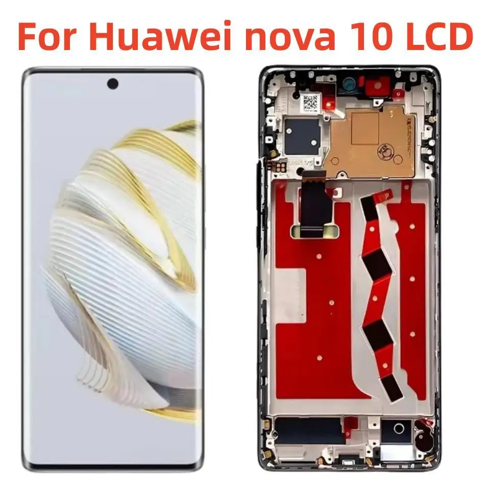 

Original OLED 6.67"For Huawei nova 10 LCD Display Screen Touch Digitizer Assembly For Nova10 LCD NCO-AL00 NCO-LX1 Screen Replace