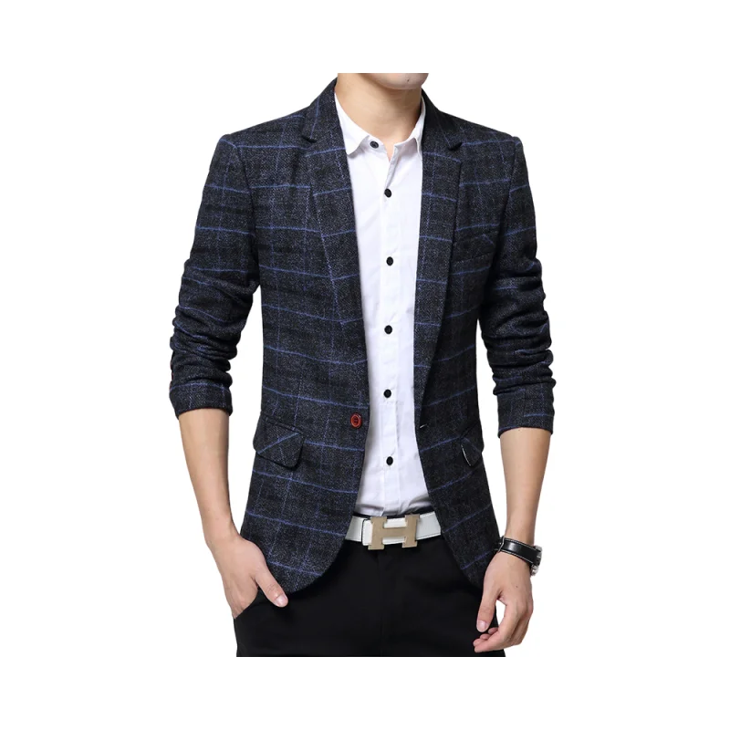 Camisa de manga corta con solapa para Lis1483-Men, ropa de marca de moda con cuello de media manga, vestido de verano