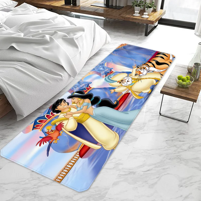 Disney Aladdin Magic Lamp Door Mat Entrance Non-slip Washable Kitchen Carpet Living Room Hallway Rugs Door Mats Bathroom Bath