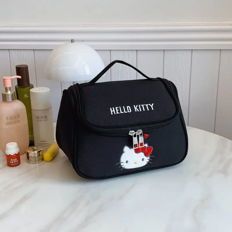 

Sanrio косметичка женская косметичка большая вместительная косметичка вышитый органайзер для макияжа дорожный органайзер для туалетных принадлежностей