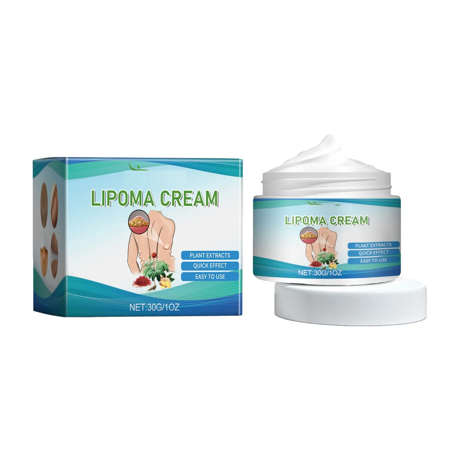 1 szt. Krem do usuwania lipoma leczenie obrzęk skóry lipoliza Fat Lump Eliminacja cellulitu Lump Nodule wygładzająca maść