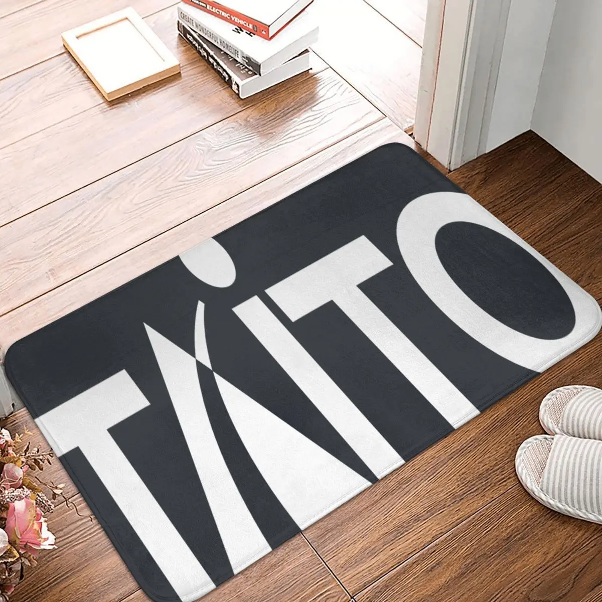 Black Taito For The Vewlix Arcade Rug Carpet Floor Bath Mats 16x24in