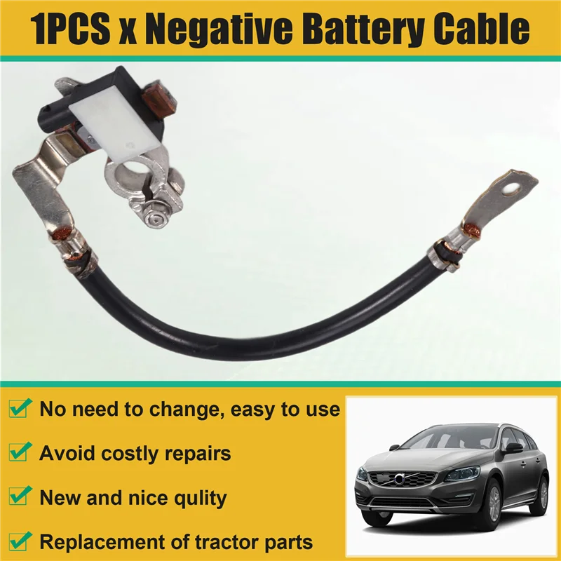 

ABTC-новый отрицательный аккумуляторный кабель 31407114 для VOLVO XC60 S60 S80 2011-2018 гг.