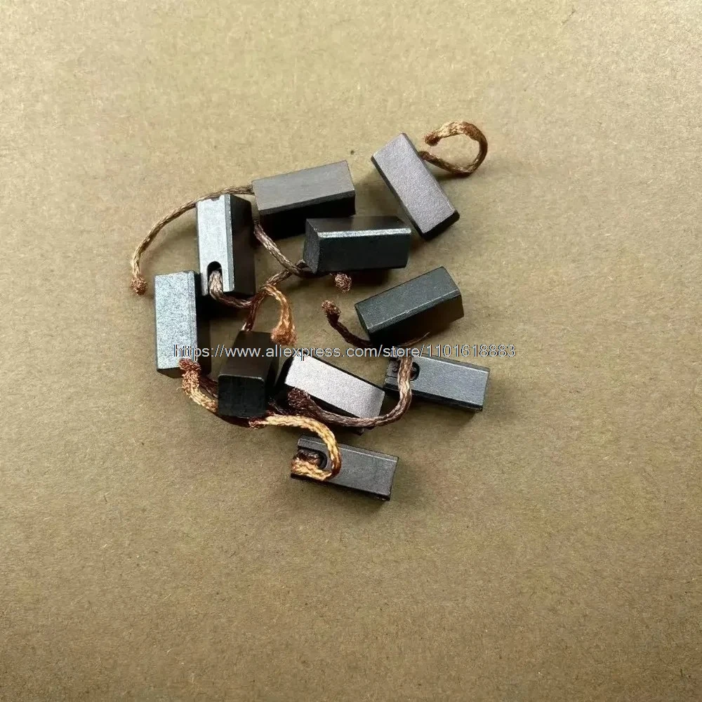 20 قطعة/الوحدة نافذة السيارة ممسحة المحرك محرك النحاس فرشاة الكربون 3*4*5*6*7*8*9*10*12*14*15*16*17*18 مللي متر قطع غيار السيارات