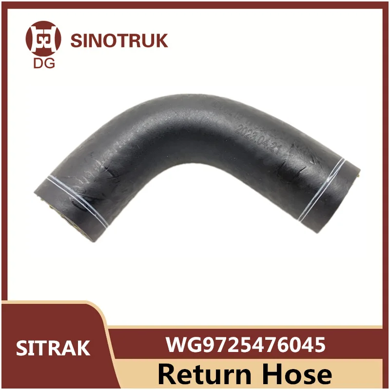 Return Hose WG9725476045 For SINOTRUK SITRAK C7H G7 Direction High-pressure Steering Oil Pipe Rubber Hose Truck Parts