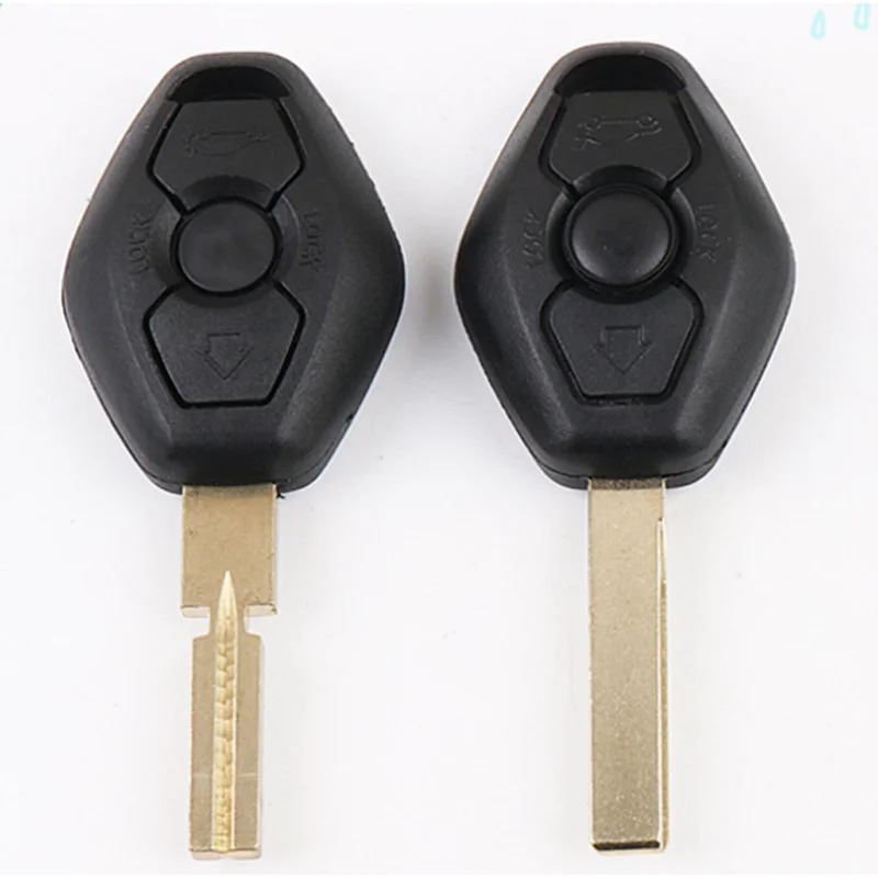 

10pcs Remote Control Fob Case Replacement Car Key Shell Cover Keyless For BMW 1 3 5 6 7 Series X3 X5 Z3 Z4 HU92/HU58 Blade
