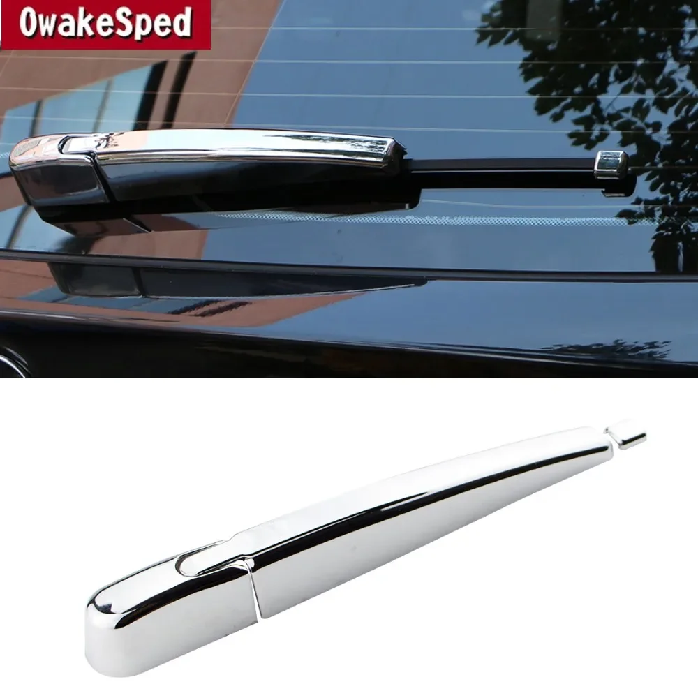 

Car Trunk Rear Window Wiper Nozzle Cover Decoration Trim Strips Stickers For BMW X3 G01 G08 2018 Exterior Moulding Accessories