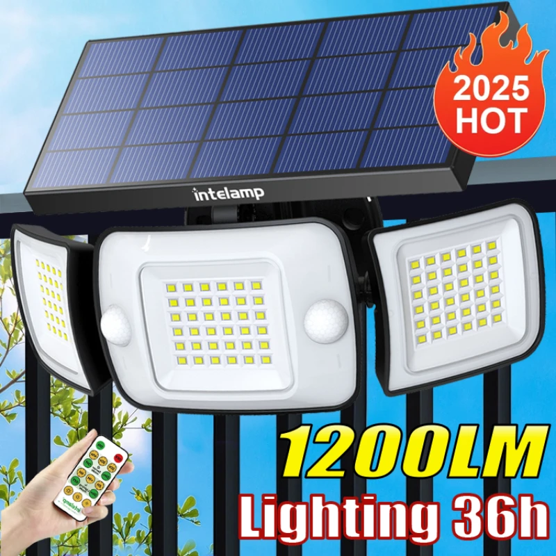 

Новые солнечные фонари с зажимом для улицы, водонепроницаемые, солнечные фонари для забора снаружи с 108-светодиодными портативными охранными фонарями на солнечной энергии