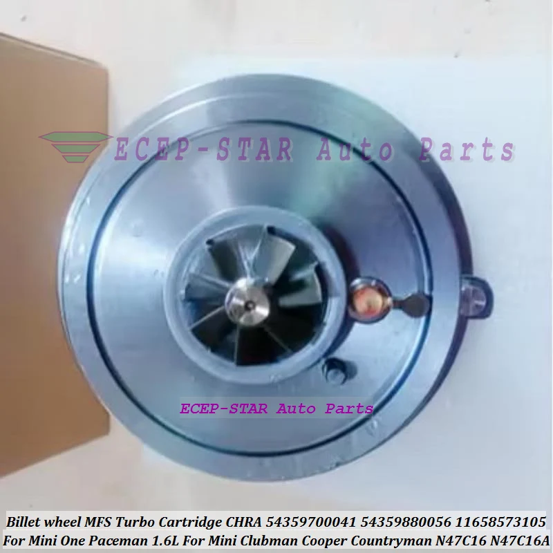 MFS Turbo Cartridge CHRA BV35 54359700041 54359880039 54359700047 Core For BMW For Mini one Paceman 1.6L D R60 N47N 82KW 1560ccm