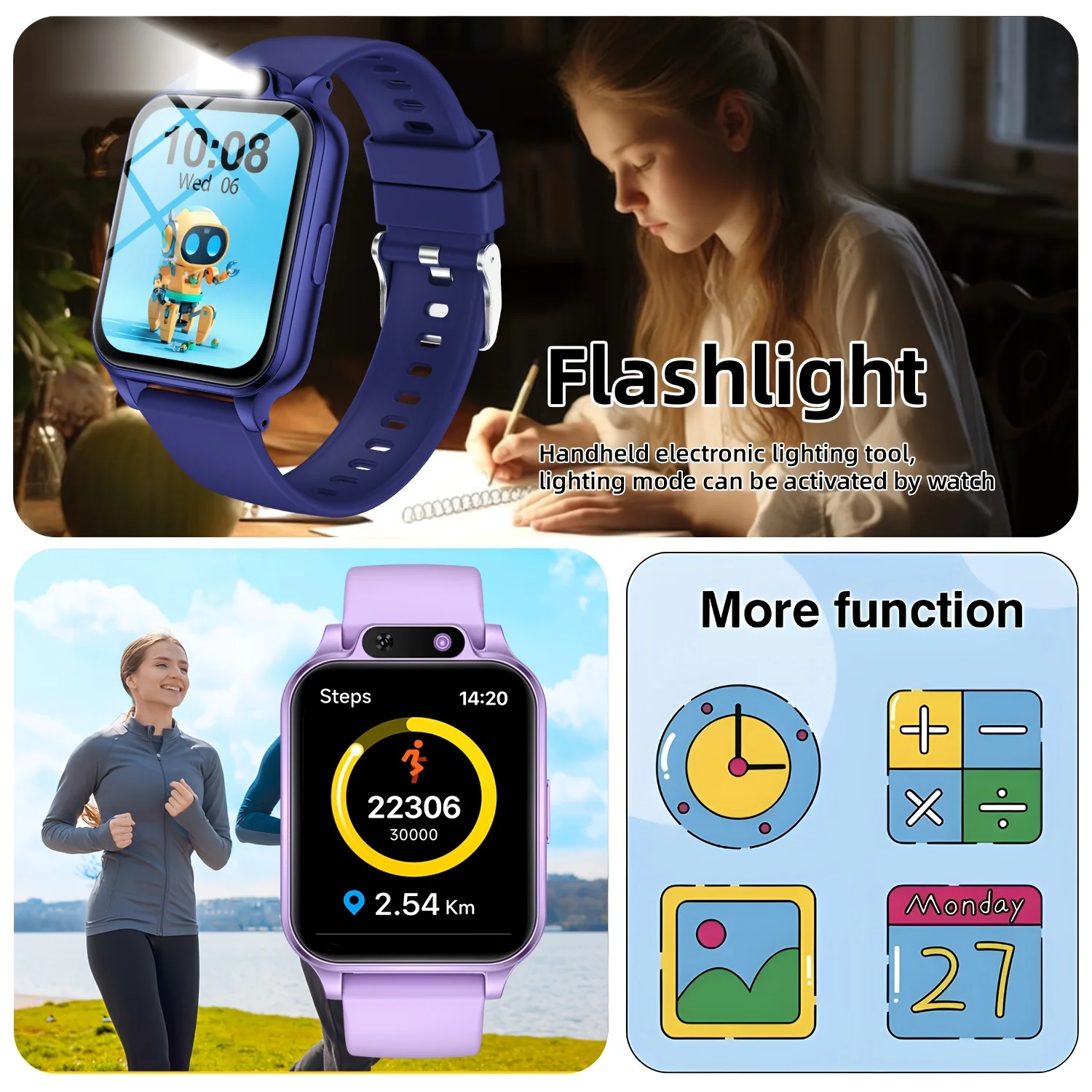 2026 Upgraded Kids Smart Watch - Kids Watches Not Smartwatch 评论和价格