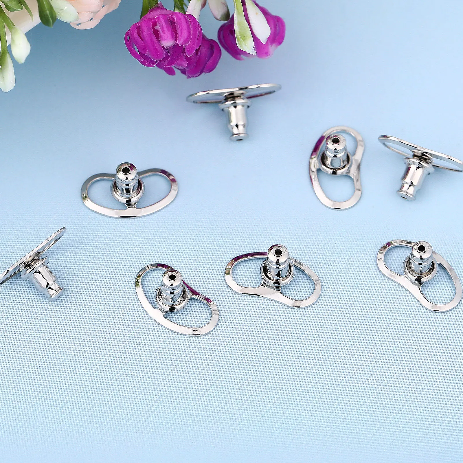1Set Earring Backs Heavy Earrings Stopper Stable Secure Back Pads Silicone Back Lifters for Droopy Ears Studs Dangle Earrings