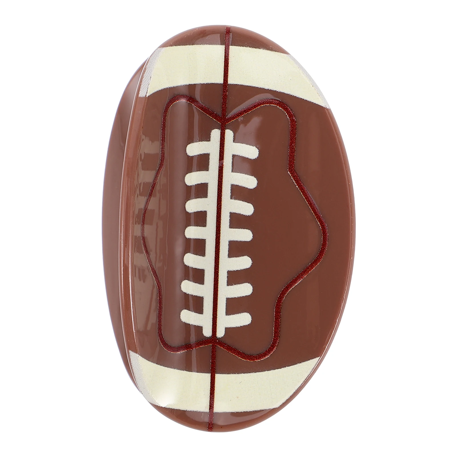 

American Football Hair Clips Cheetah Claw Accessories Baseball Bat Bow Acetate Vintage Lightweight
