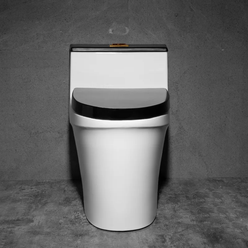 Large-diameter super swirl siphon one-piece household toilet anti-odor, splash-proof anti-freeze crack and water-saving ceramic