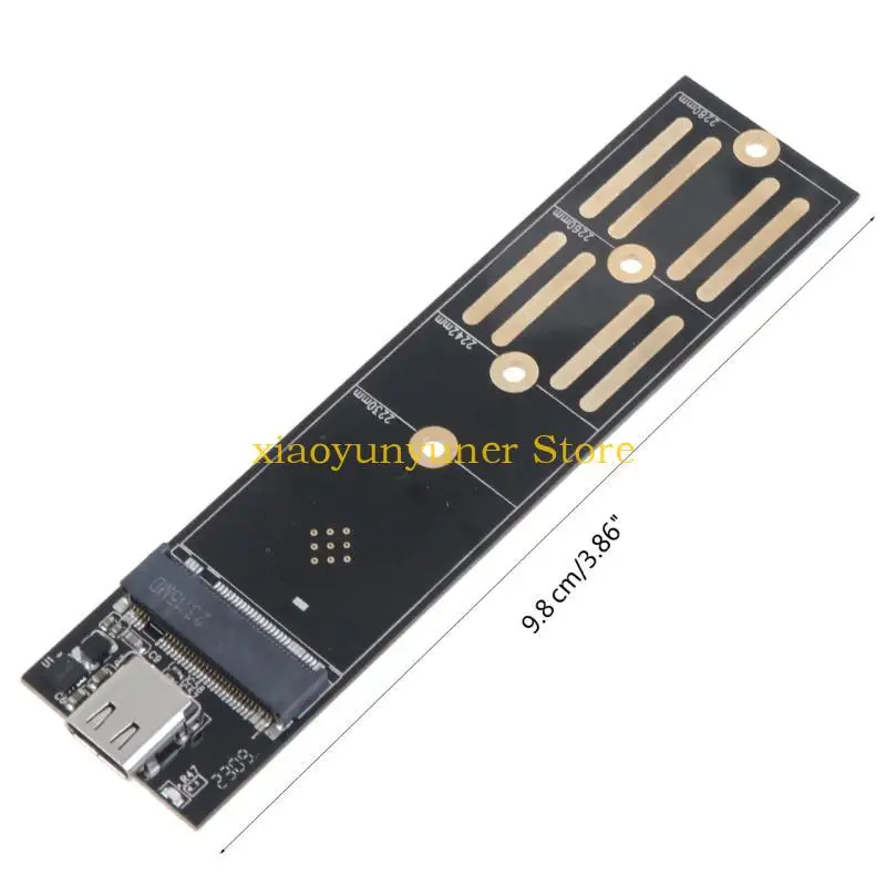 P9JB NVMe NGFF SSD ke Adaptor USB3.1 10G untuk Hard Drive Eksternal Kunci B+M