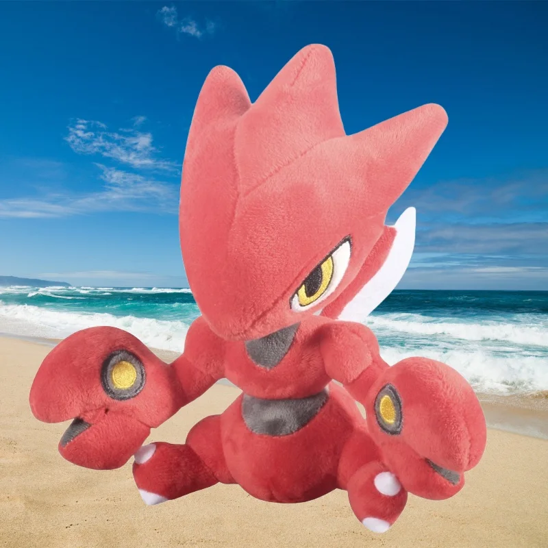 ポケモンゲーム-シザーロ-キャラクター-ぬいぐるみ-ソフトぬいぐるみ-人形-誕生日プレゼント