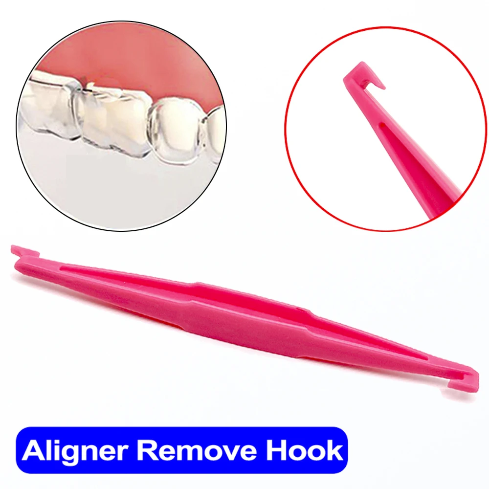 ทันตกรรมจัดฟัน Aligner เครื่องมือกําจัดทันตกรรม 11 ซม.วงเล็บพลาสติก EXTRACTOR NICE ที่มองไม่เห็นที่ถอดออกได้ทันตกรรมเครื่องมือกําจัด ﻿